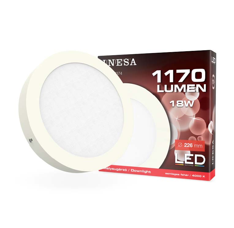 Слика од продуктот INESA CLR ceiling light 18W 1170lm 4000K 120°